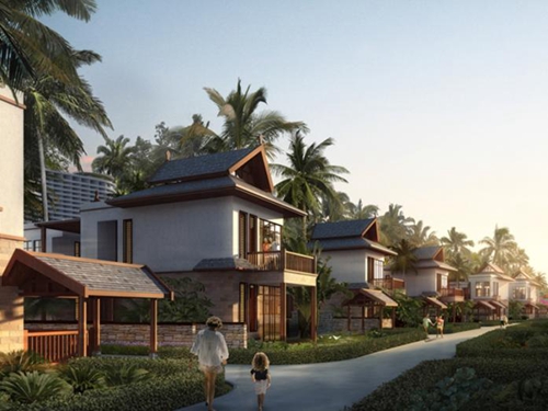 世外旭辉城 两居  户型图